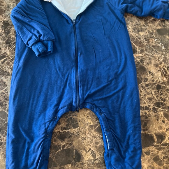 Kyte Baby Bamboo Sleep Sack L 1.0 TOG Blue White Toddler 2T Soft Luxury - Picture 7 of 10